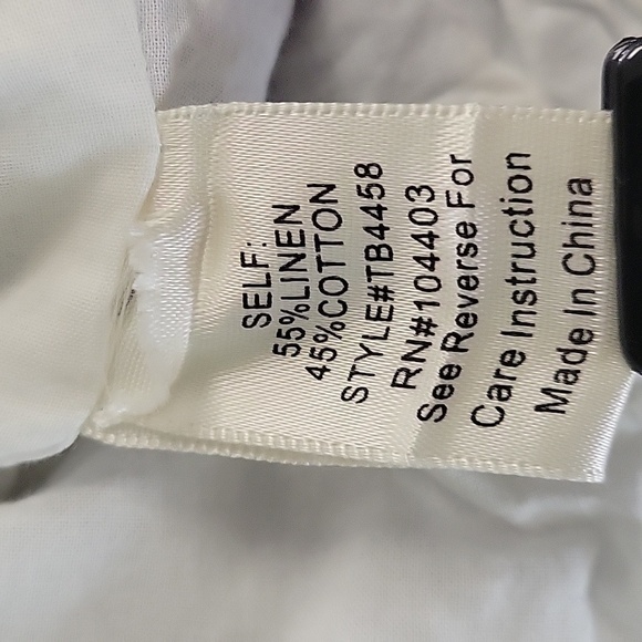 Altar'd State Blue Gingham Plaid Linen Blend Mini Dress Size L - Picture 10 of 12